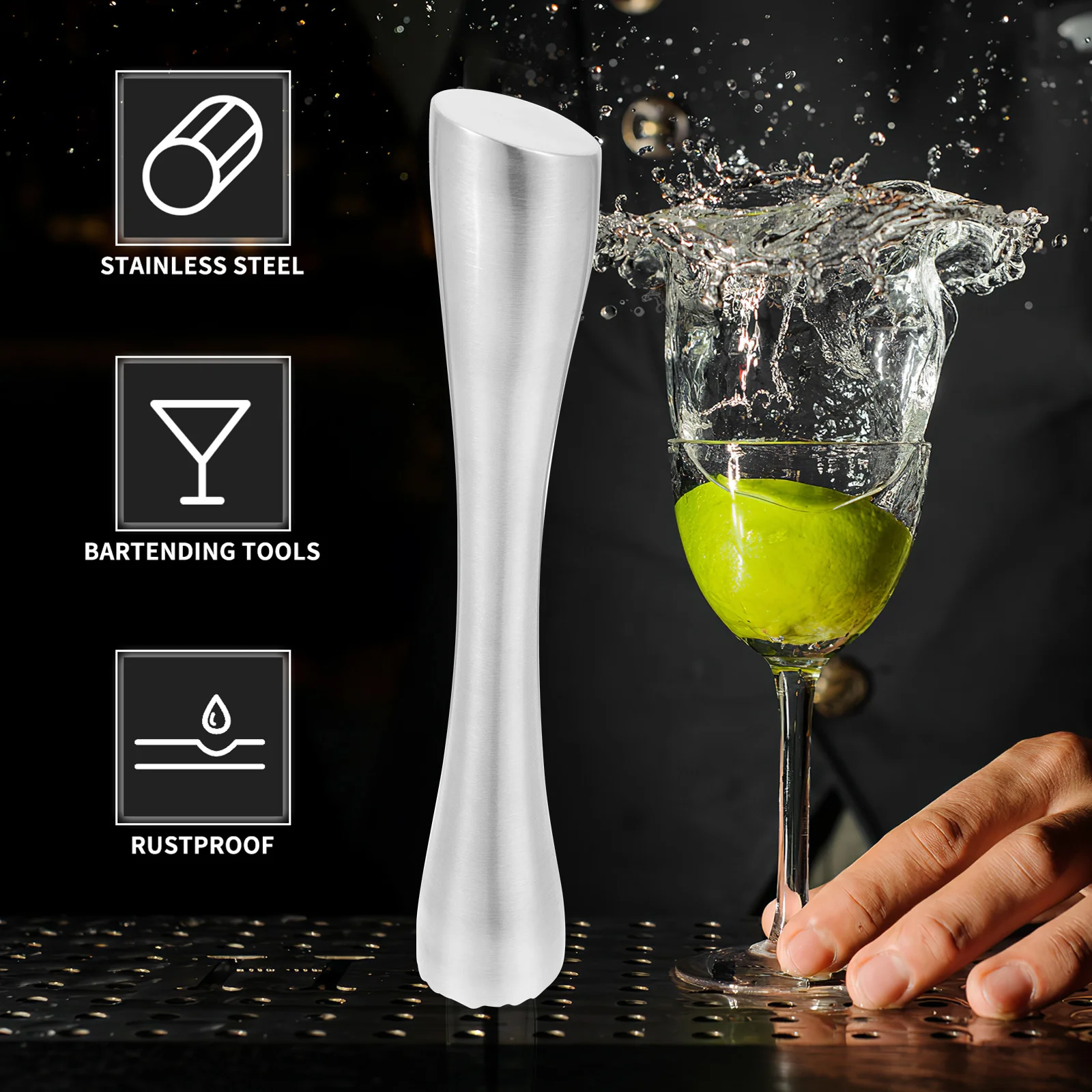 Шлифовальная палочка молоток для льда блендеры барный инструмент соковыжималка