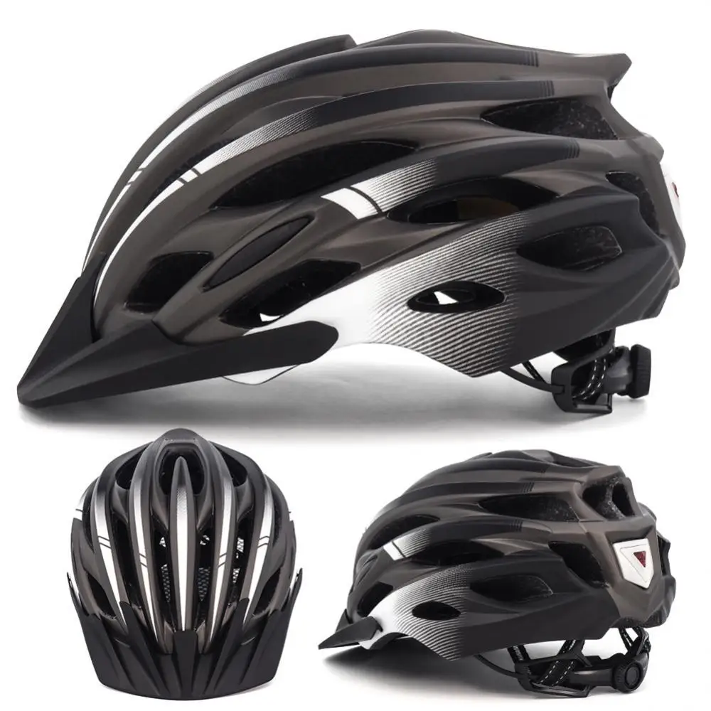 

Mountain Bike Helmet Cycling Bicycle Helmet Safe Cap Summer Racing Bike Protective Helmets Reflective Belt Riding Equipment 2022