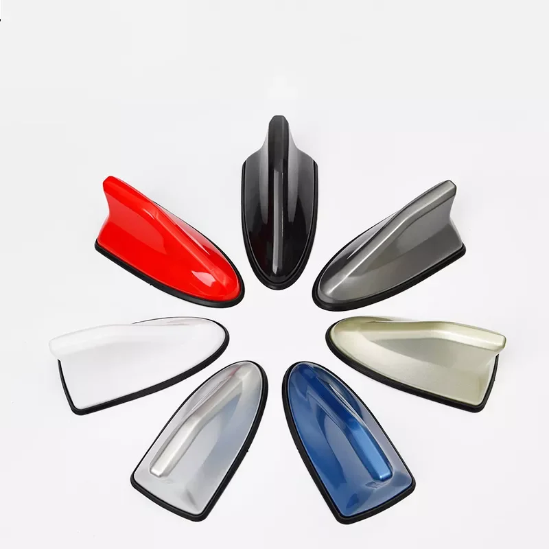 

The Latest Upgrade Universal Car Shark Fin Antenna Auto Radio Signal Aerials Roof Antennas Car Styling Modification Accessories