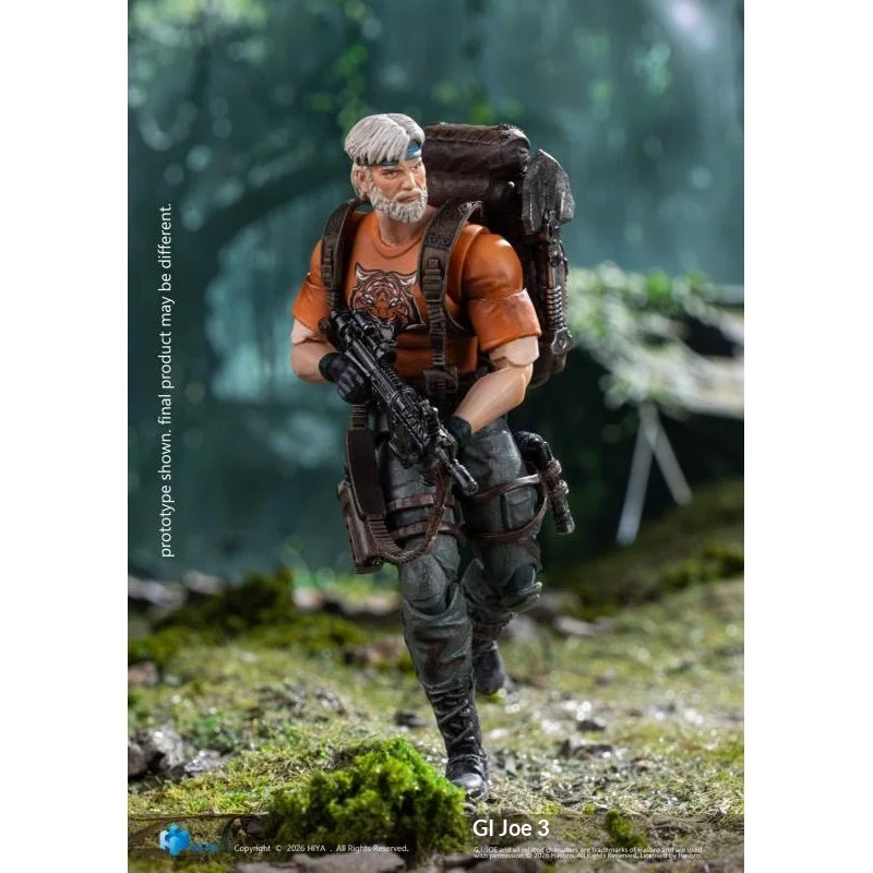 Фото В наличии Оригинальная коллекционная фигурка Hiya Gijoe Special Forces Tiger Outback в масштабе 1/18, подвижная модель, игрушка, подарок №3