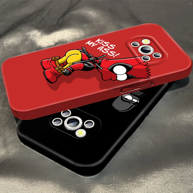 

Disney Simpsons Cartoon Cool Phone Case For Xiaomi Mi Poco X5 X4 X3 F5 F4 F3 F2 M5S M5 M4 M3 GT Pro 5G Feilin Film Hard Cover
