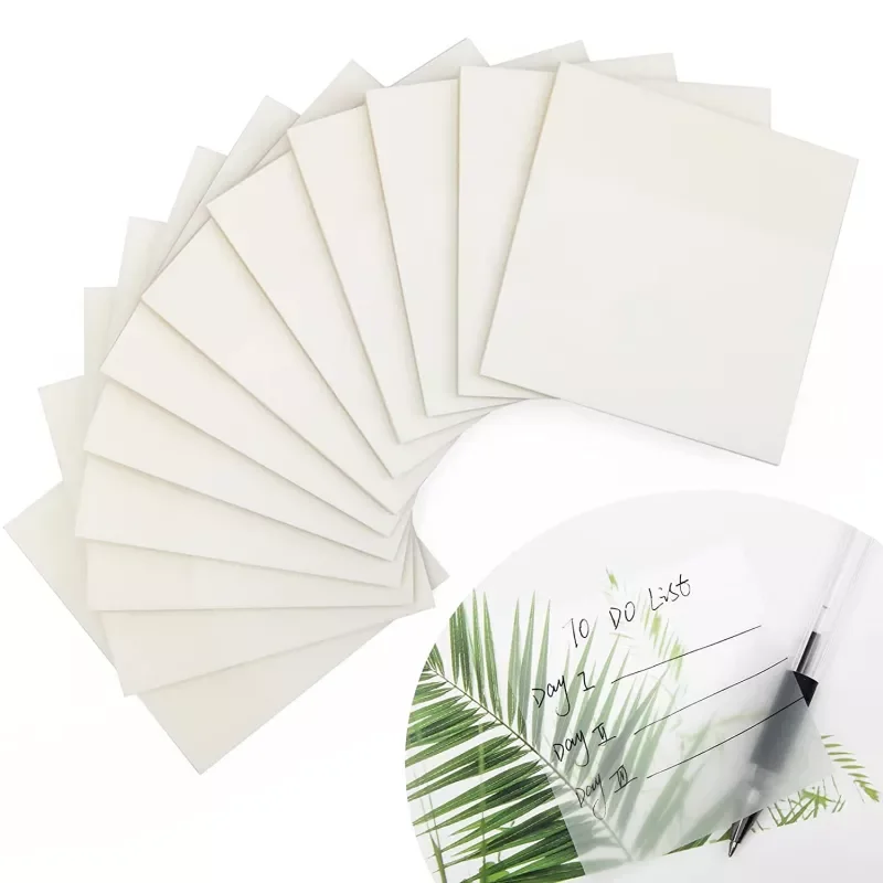 

Sticky Notes 50 sheets See Through Posted It Memo Pad Bookmark Marker Memo Sticker Paper Office School Supplies