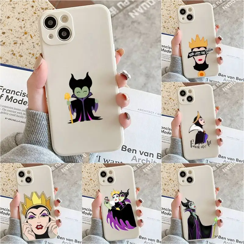 

Disney Maleficent Evil Queen Phone Case For Iphone 7 8 Plus X Xr Xs 11 12 13 Se2020 Mini Mobile Iphones 14 Pro Max Case