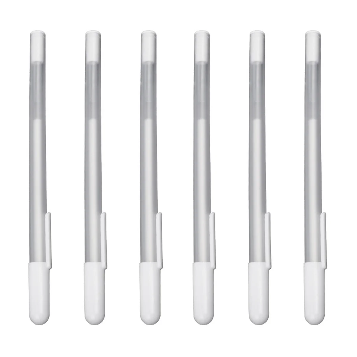 

6 Pcs Skin Marker Tattooing Pen Microblading Marking Pens Tattoos Position Tip Markers Tool Eyebrow Positioning