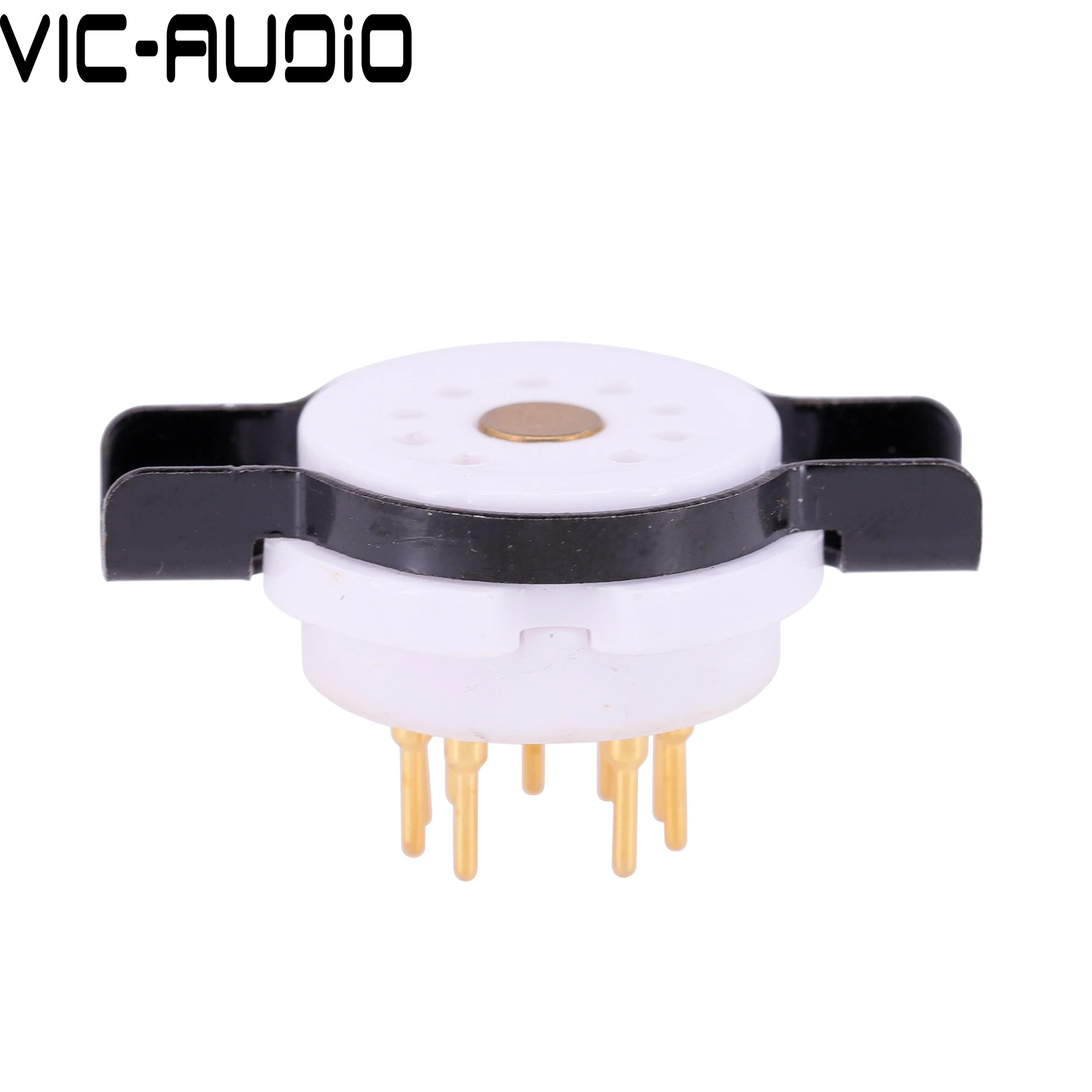 Оптовая продажа 50 шт. 9-контактный трубный разъем керамическое основание золотая