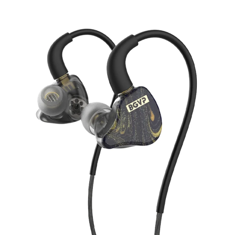 BGVP Butterfly Pro 1DD+1BA Гибридная игровая гарнитура IEM Hi-Fi наушники Проводные