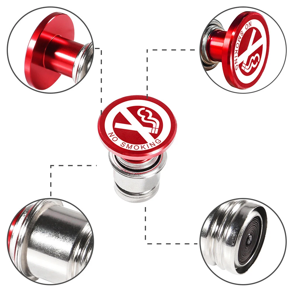 1 шт. универсальный автомобильный прикуриватель для некурящих декоративный