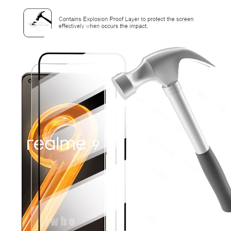For oppo realme 9 Glass camera lens protective Glass opo realmy realmi 8 pro realme8 8i 9i 9Pro Tempered Glas screen protector