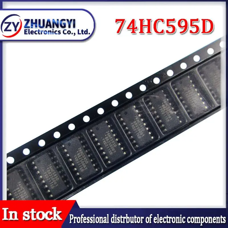 50-100 шт. 74HC595D SOP16 74HC595 SOP SN74HC595DR SMD новая и оригинальная интегральная схема