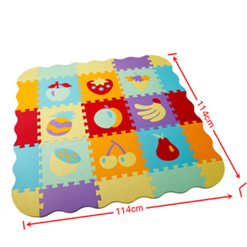 Игровые коврики 114x114 см коврик для игр малышей игровой ползания коврик-пазл