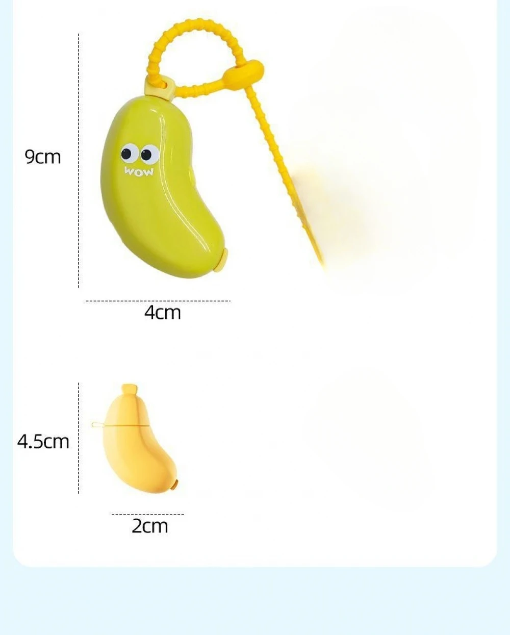 

Защитный чехол для зубной щетки в форме банана