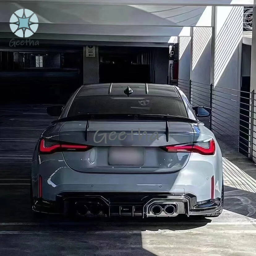 Задний спойлер багажника из сухого углеродного волокна стиль ADR для BMW G80 G82 G83 M3 M4