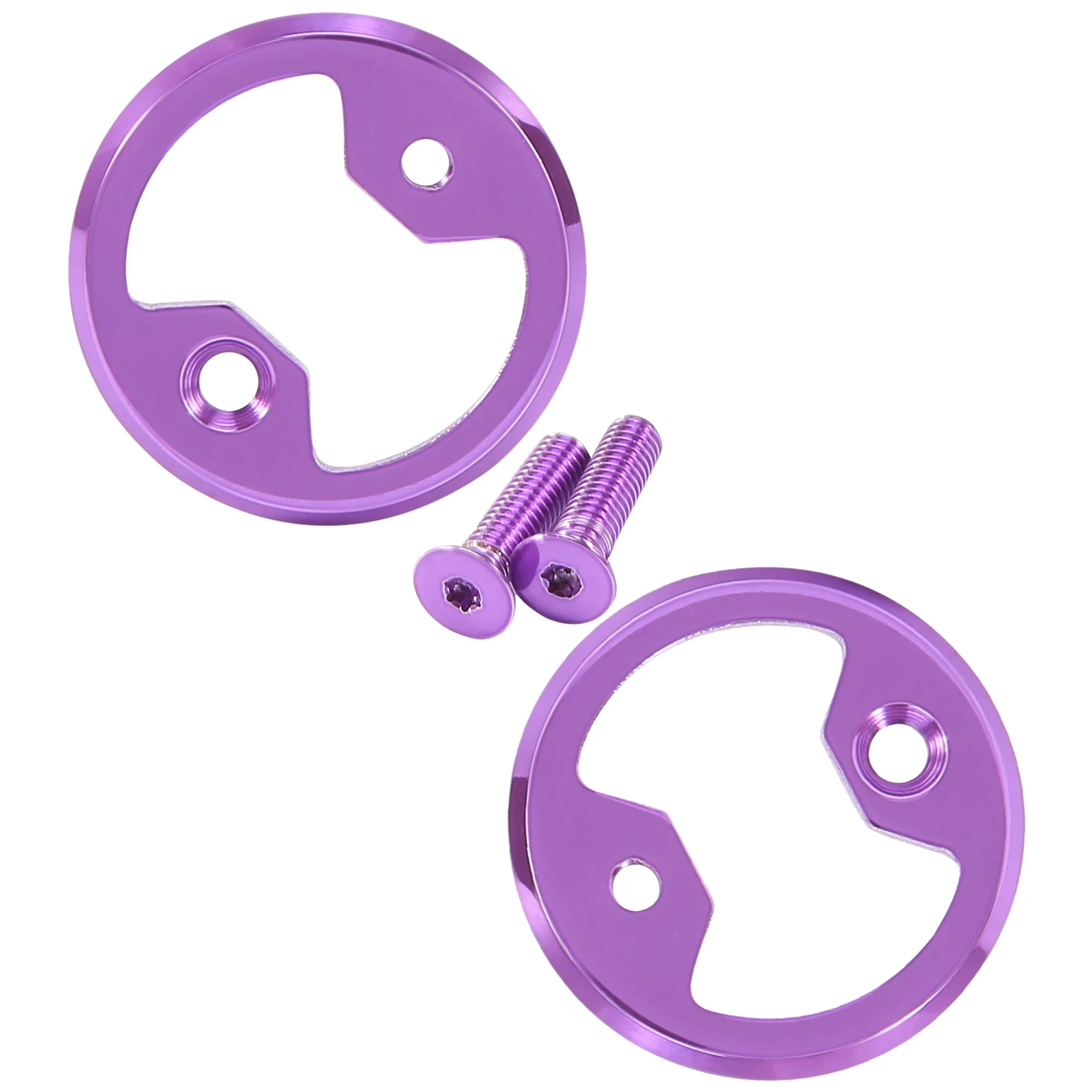 

Bike Pedal Plate Cleats Titanium for Wahoo SpeedPlay Comp Zero Aero Nano LightWeight Action Bicycle Parts,Purple