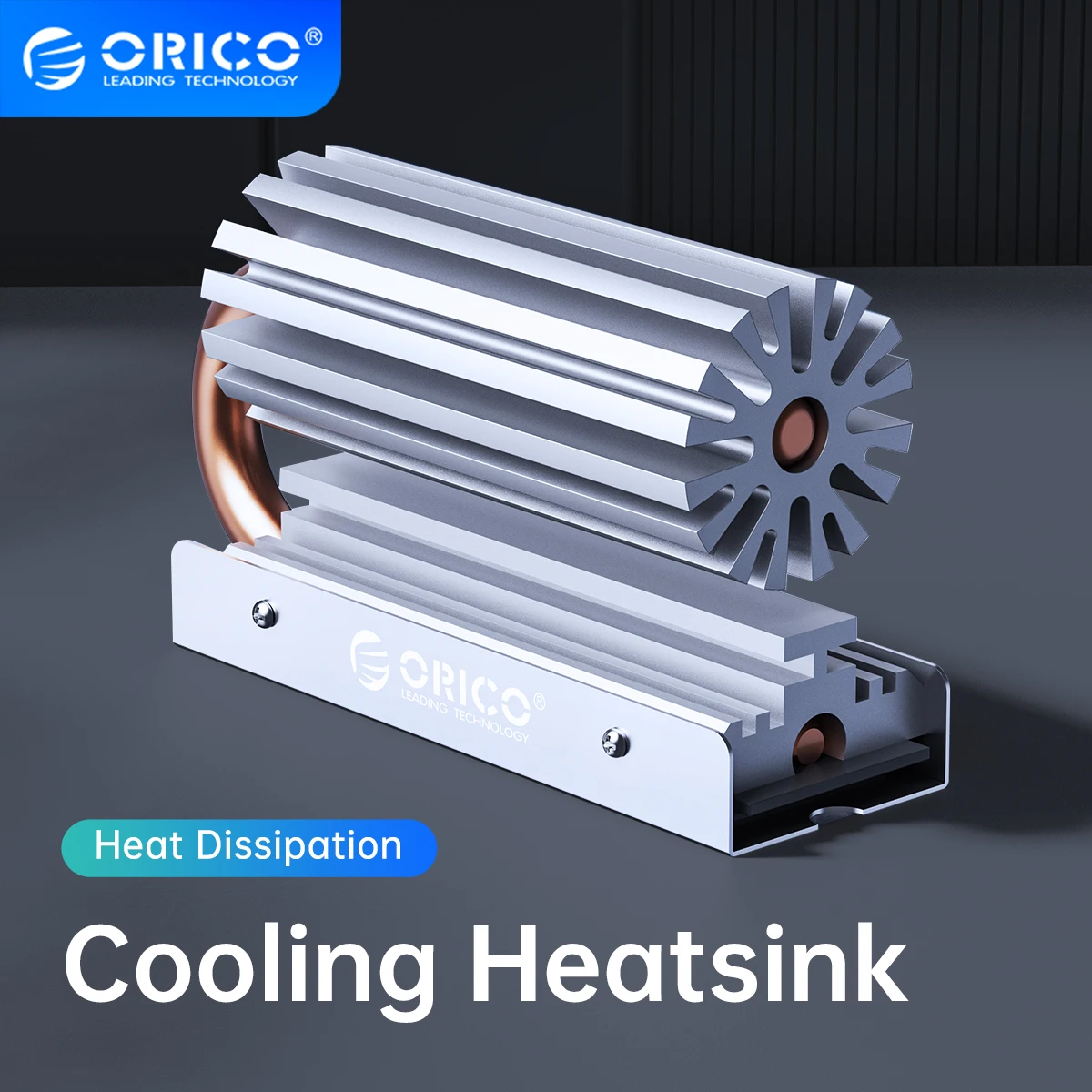 

ORICO радиатор из алюминия M.2 NGFF PCI-E NVME 2280 SSD радиатор с теплоотводом с тепловой силиконовой прокладкой для ноутбука