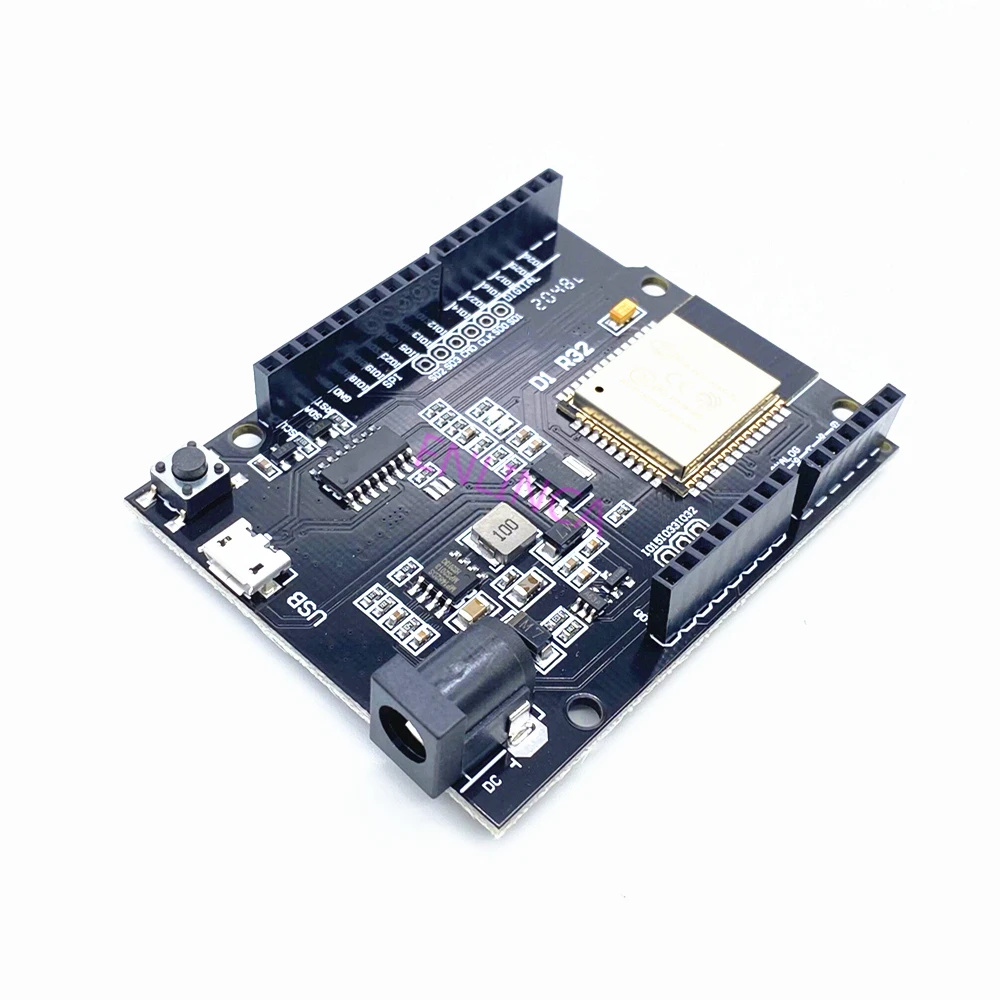 

For Wemos D1 ESP32 ESP-32 WiFi Bluetooth 4MB Flash D1 R32 Board Module CH340 CH340G Development Board for