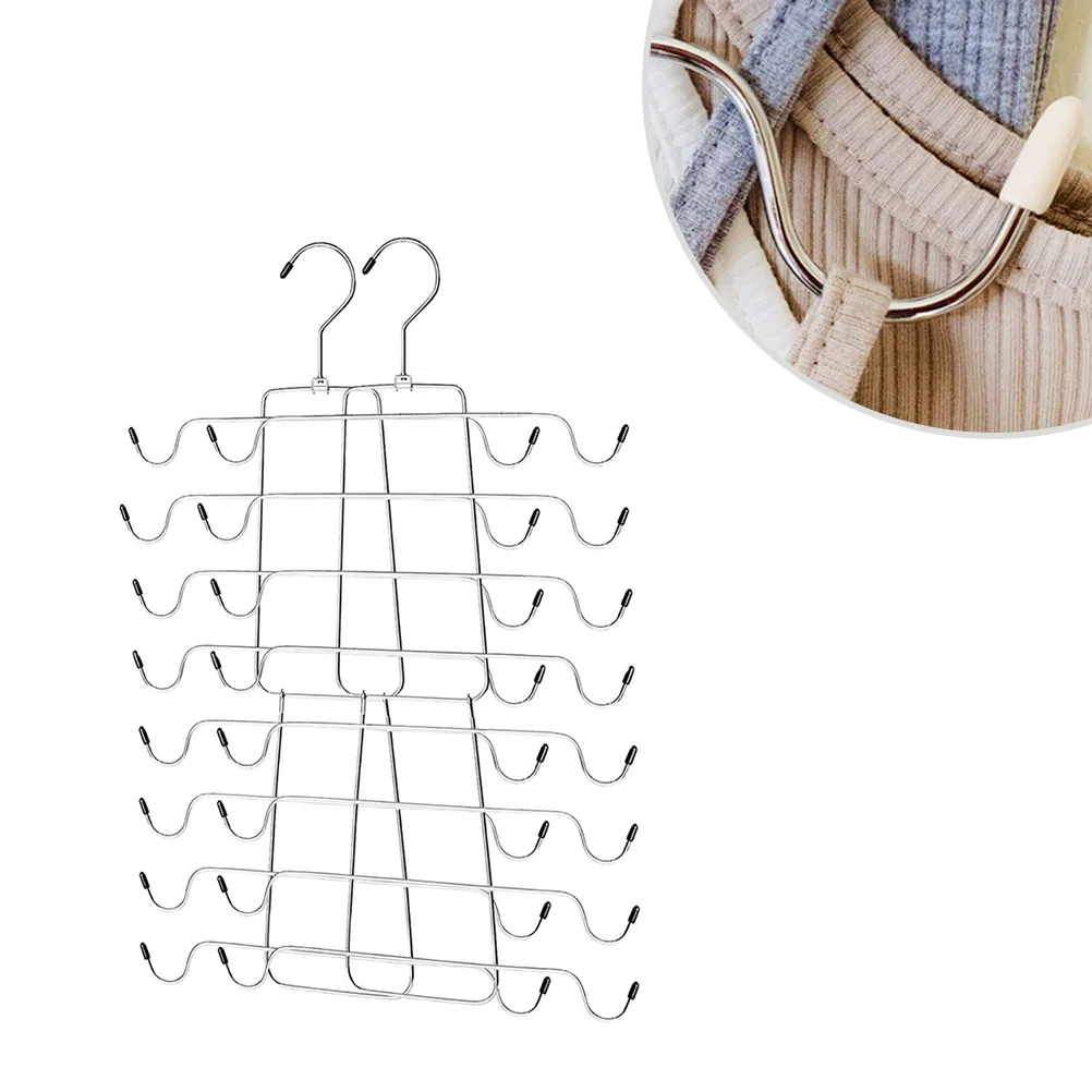 

Organizer Hanging Hangers Hanger Closetbra Jeanstank Multi Layerrack Organizers Clothes Bathing Suits Foldable Pants Folding