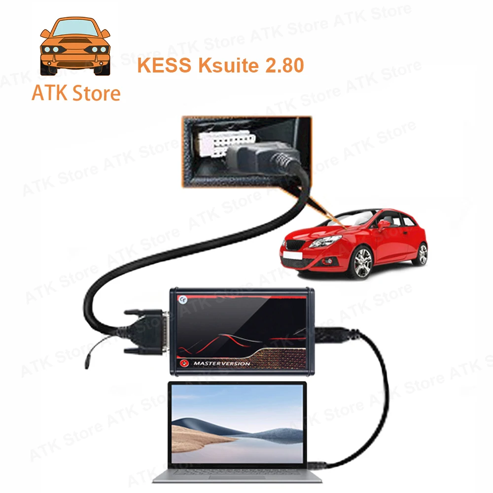 Ksuite 2.80 V5.017 EU Red PCB Kess 5.017 V2.8 Автомобиль Грузовик ЭБУ Программа чтения и записи KESS V2