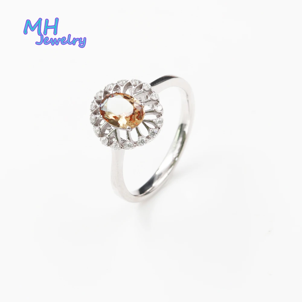 

Diaspore Zultanite Gemstone Ring for Women Solid 925 Sterling Silver Color Change Ring for Wedding Engagement fine Jewelry