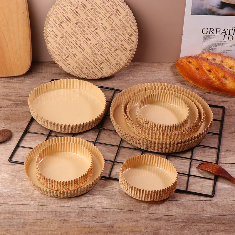 100 шт. маслостойкая бумага для пиццы одноразовая фритюрницы антипригарный