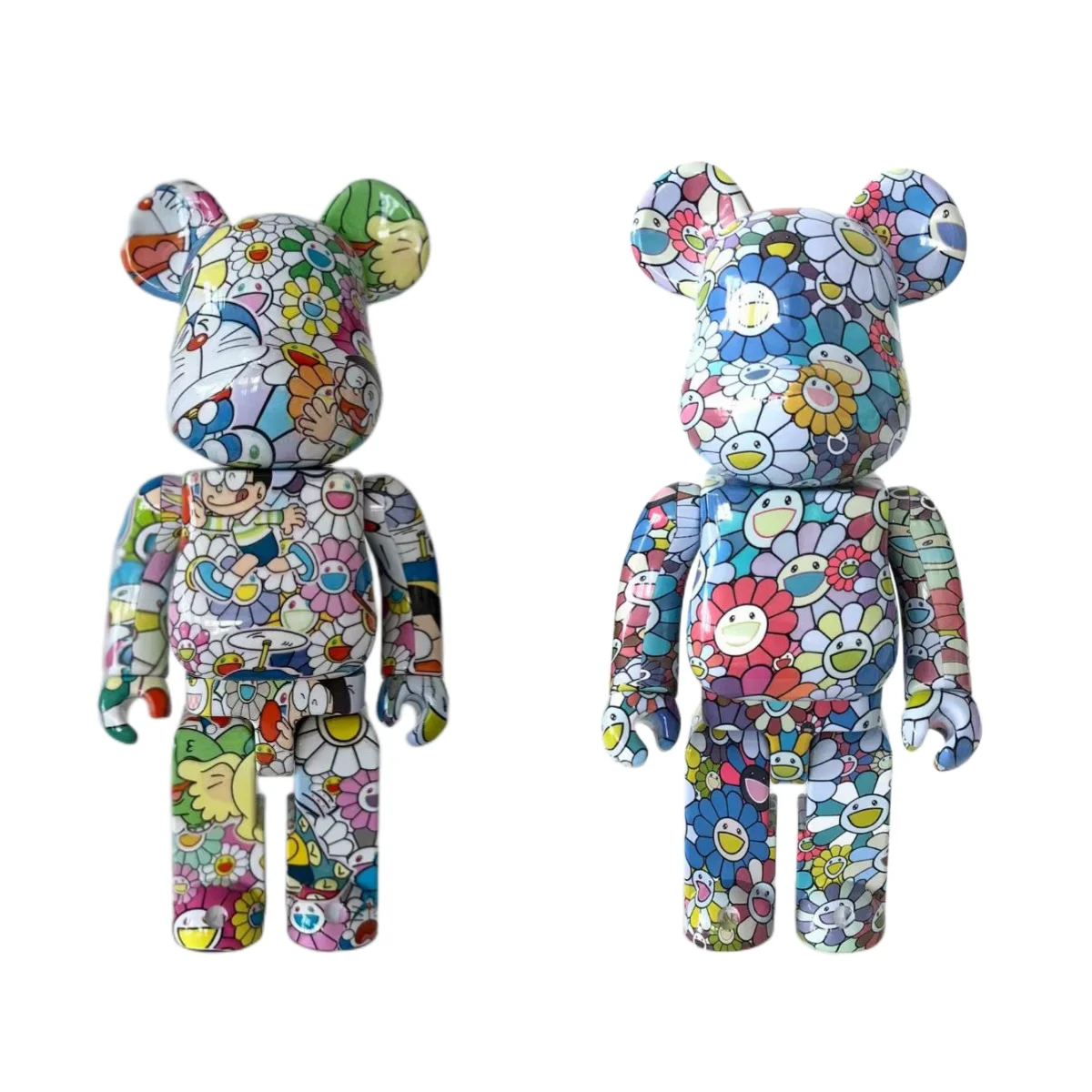 

28cm 400% Bearbrick Figure Squid Game Building Blocks Bear Card Violent Bear Tide Brand Doll Trendy Play Building Blocks