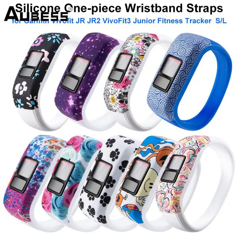9 цветов мягкий браслет на запястье ремешок-держатель для Garmin VivoFit JR JR2 Vivofit 3