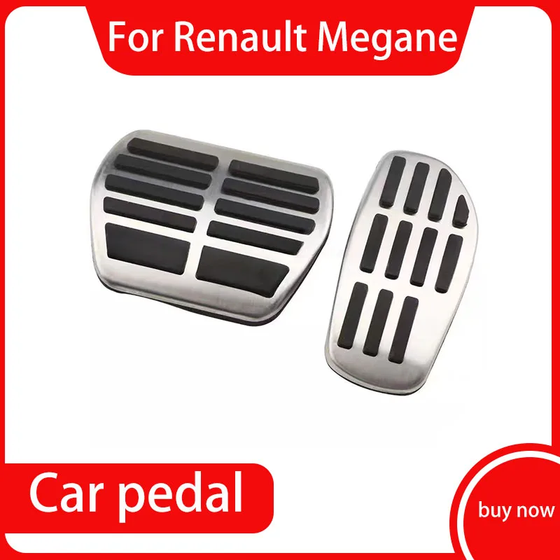 

For Renault Megane E-Tech Electric Car AT Accelerator Pedal Brake Clutch Footrest Nonslip Replacement Accelerator Pad 2021 2022