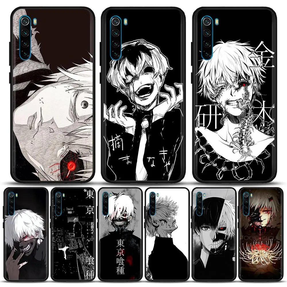 

Tokyo Ghoul Anime Kaneki Ken Phone Case for Redmi 6 6A 7 7A Note 7 8 8A 8T Note 9 9S 4G 9T Pro Soft Silicone Cover
