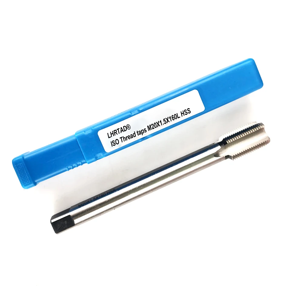 Метчики HSS с дополнительной ручкой и удлиненным хвостовиком метрические прямые