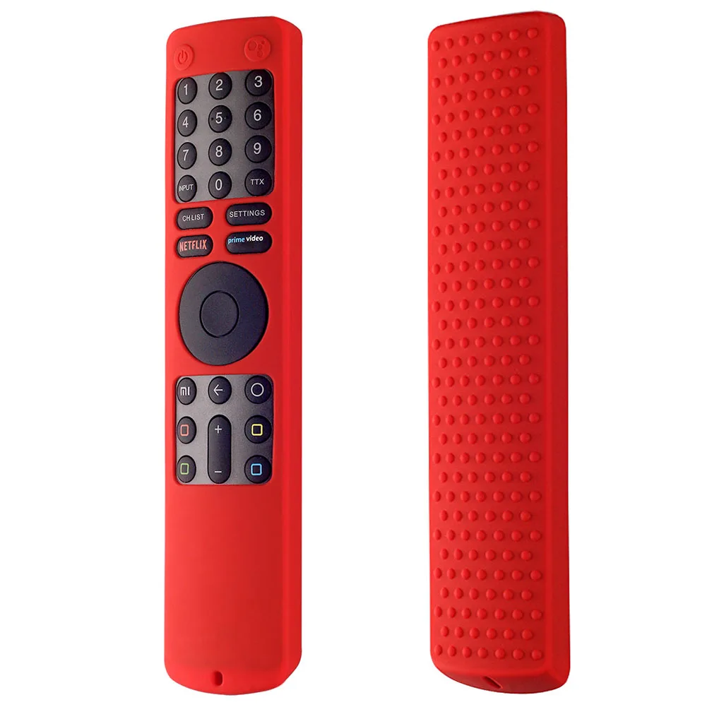 

Силиконовый чехол для пульта дистанционного управления, Защитная крышка с полными краями, ударопрочный для Xiaomi 4S X10 X6 MI, умный пульт дистанц...