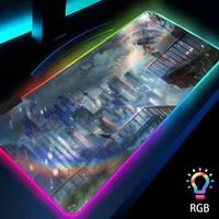 child of the weather carpets with anime rgb computer accessories work office mats japan big size led backlit mausemats gamer