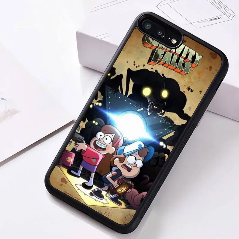 

Gravity Falls Phone Case Rubber For iphone 12 11 Pro Max Mini XS Max 8 7 6 6S Plus X 5S SE 2020 XR cover