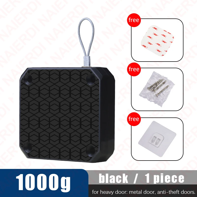 NAIERDI Автоматический дверной доводчик 500/800/1000г черный/белый