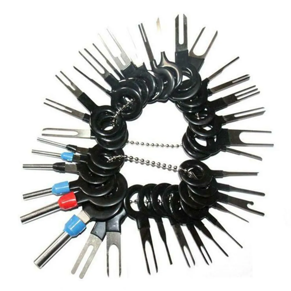 

80Pcs Car Terminal Removal Electrical Stylu Wire Wiring Crimp Connector Pin Extractor Kit Car Electrical Repair Hand Tool