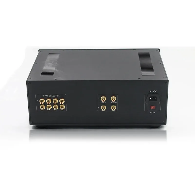 Фото Аудиопредусилитель STR11A-Max Reference CARY AE-1 с ламповым усилителем 6SN7, дистанционным управлением, 4 входами и 2 выходами RCA. №4
