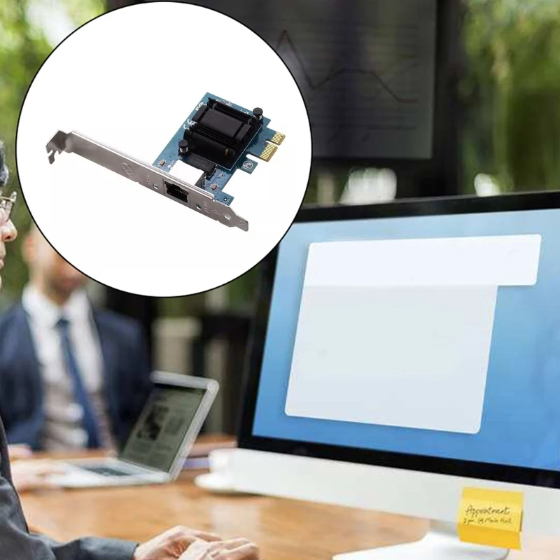 Гигабитная сетевая карта 2 PCIE к гигабитному проводному порту Rj45 Ethernet поддержка Esxi