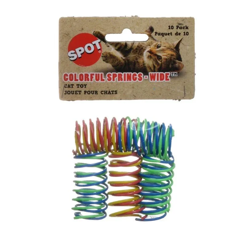 

Spot Wide & Colorful Springs Cat Toy