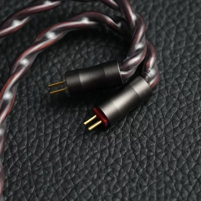 ZiSin-12 4-ядерный кабель для обновления наушников Litz HIFI с 3 5/2 5/4 4 мм MMCX/QDC/TFZ 0 78