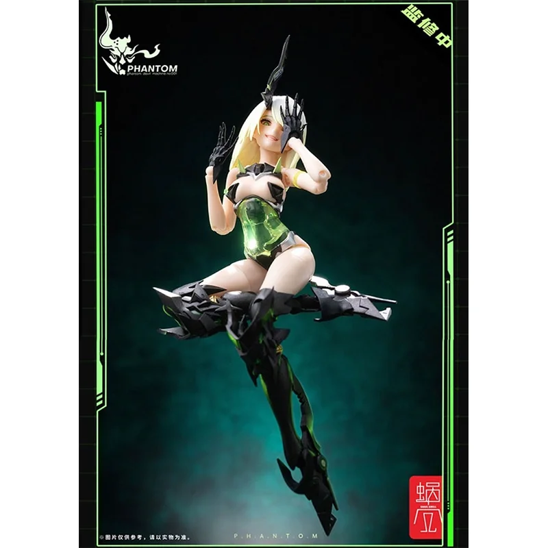 Original Mobile Suit Girl 1/12 PHANTOM DEVIL MACHINE Anime Action Figure Assembly Model Toys Collectible Gifts for Kids