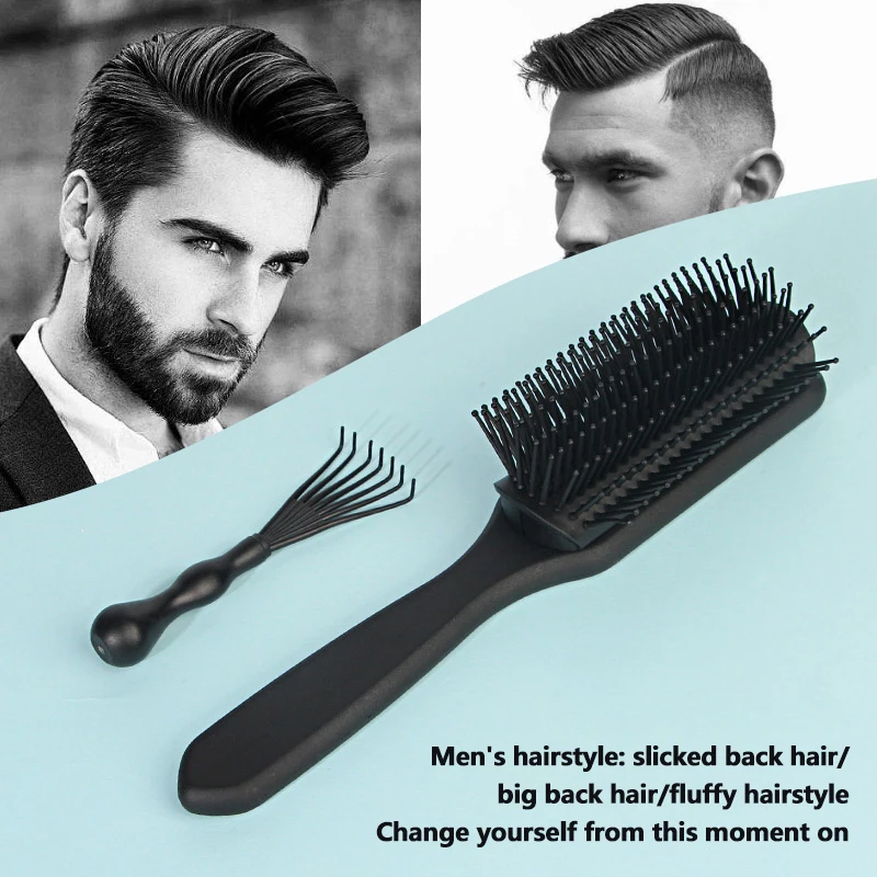 Щетка для укладки волос антистатическая щетка распутывания завивки сухих и