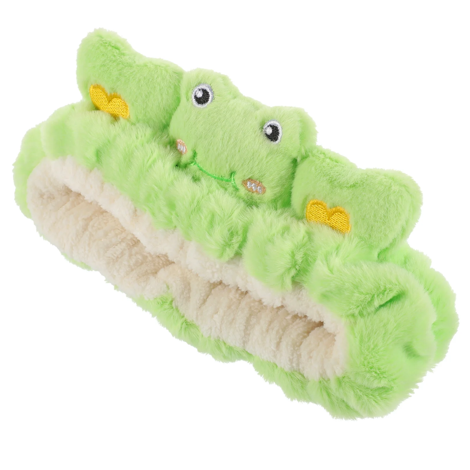

Face Cleaning Headband Shower Spa Headband Cartoon Frog Headband Elastic Hair Band for Women