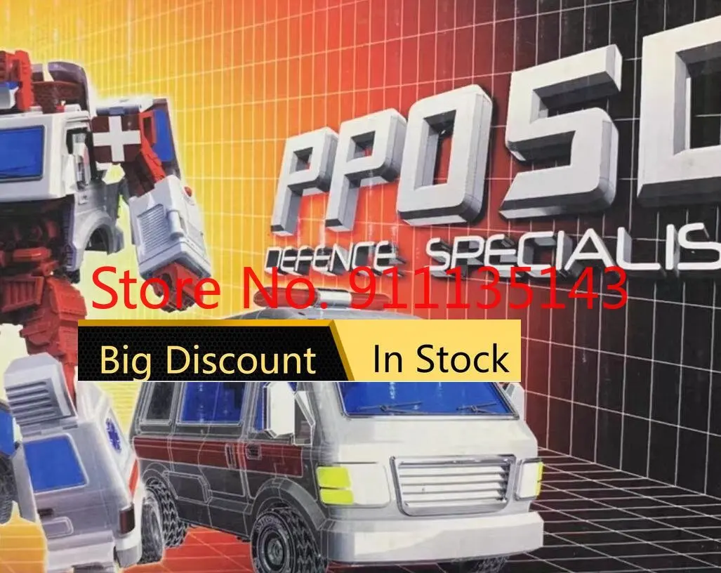 

Igear Medical Specialist Pp05O Ratchet 3rd Party Transformation Toys Anime Action Figure Toy Deformed Model Robot In Stock Gift