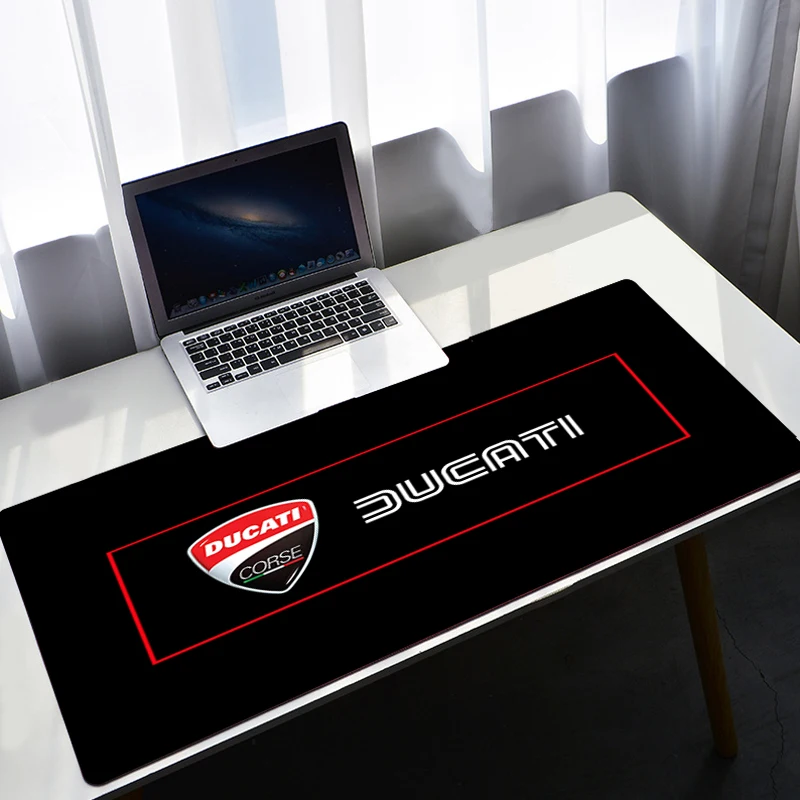 

Large Desk Mat Extended Xxl Mousepad Gamer Cabinet Gaming Rubber Keyboard Ducati Office Tables Mouse Ped Anime Accessories Pad