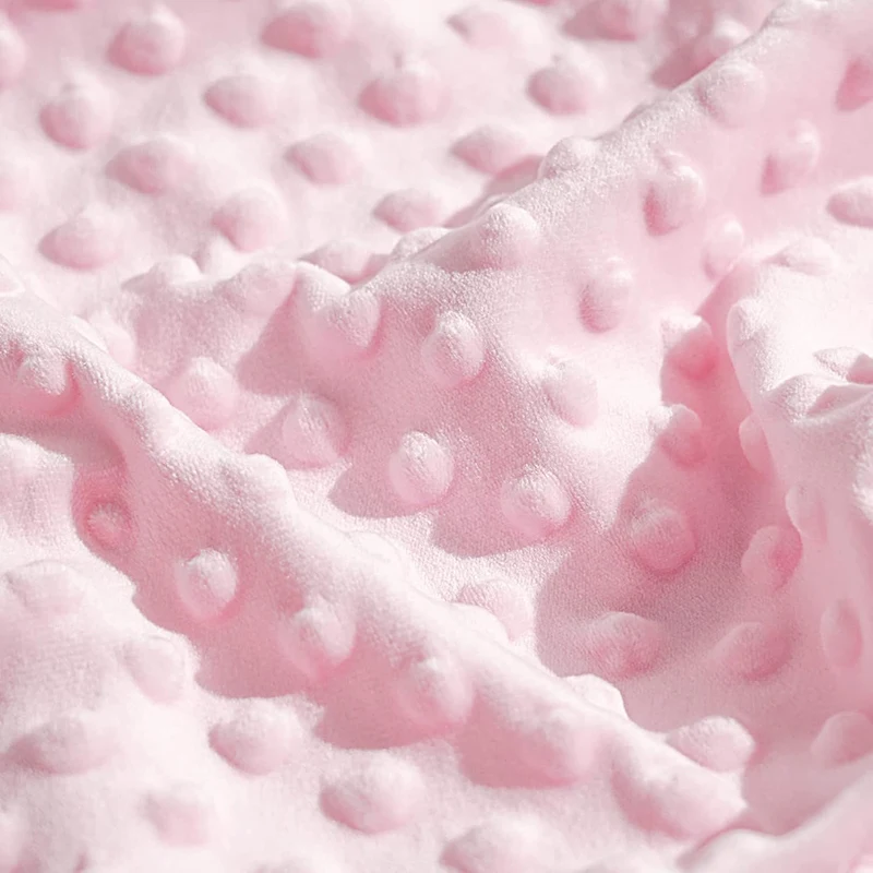 Мягкое одеяло Minky Dot для новорожденных 95x75 см 3D двухстороннее зимнее теплое