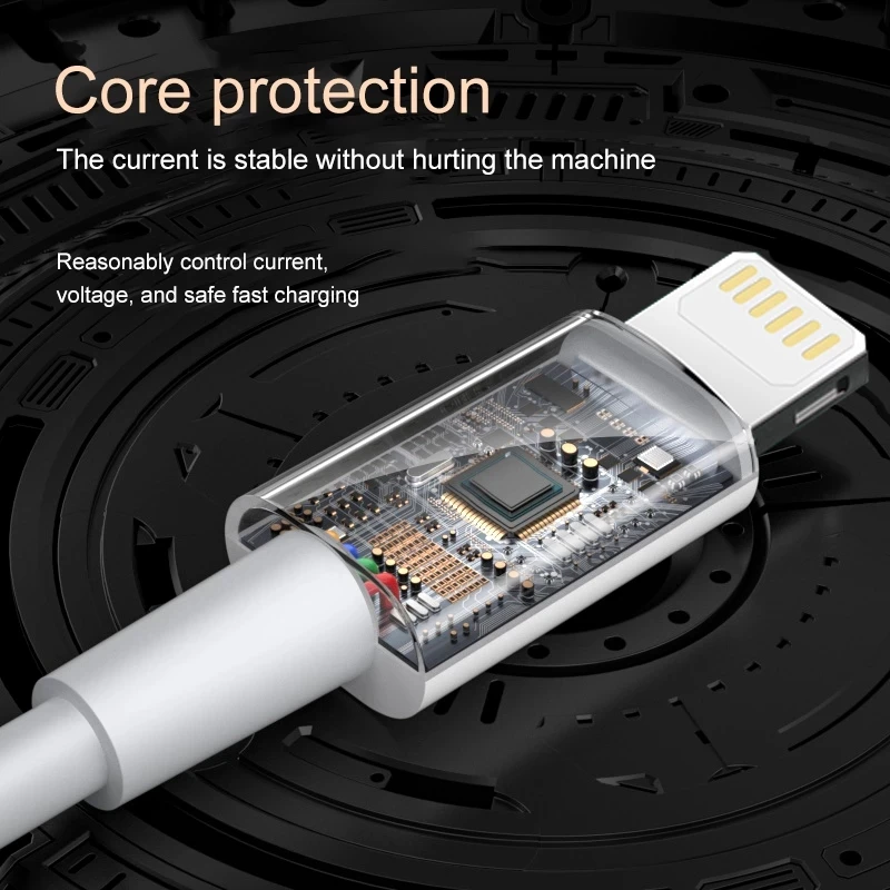 Кабель USB Type-C для iPhone 7 8 Plus 11 12 13 Pro Max 20 Вт |
