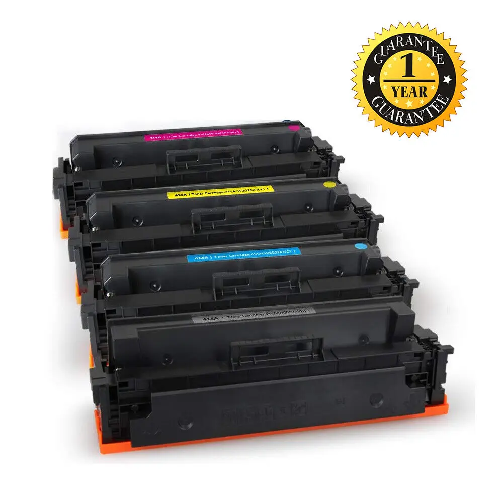 

4PK Toner Cartridge for HP 414A LaserJet M454dn M454dw M479fdn M479fdw (No Chip)