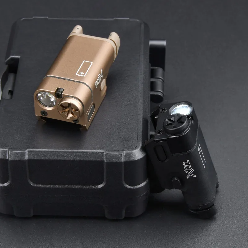 Тактический фонарик XC1 Metal Sure Weapon Gun Light для страйкбольного пистолета Glock G17 18 19 22 23