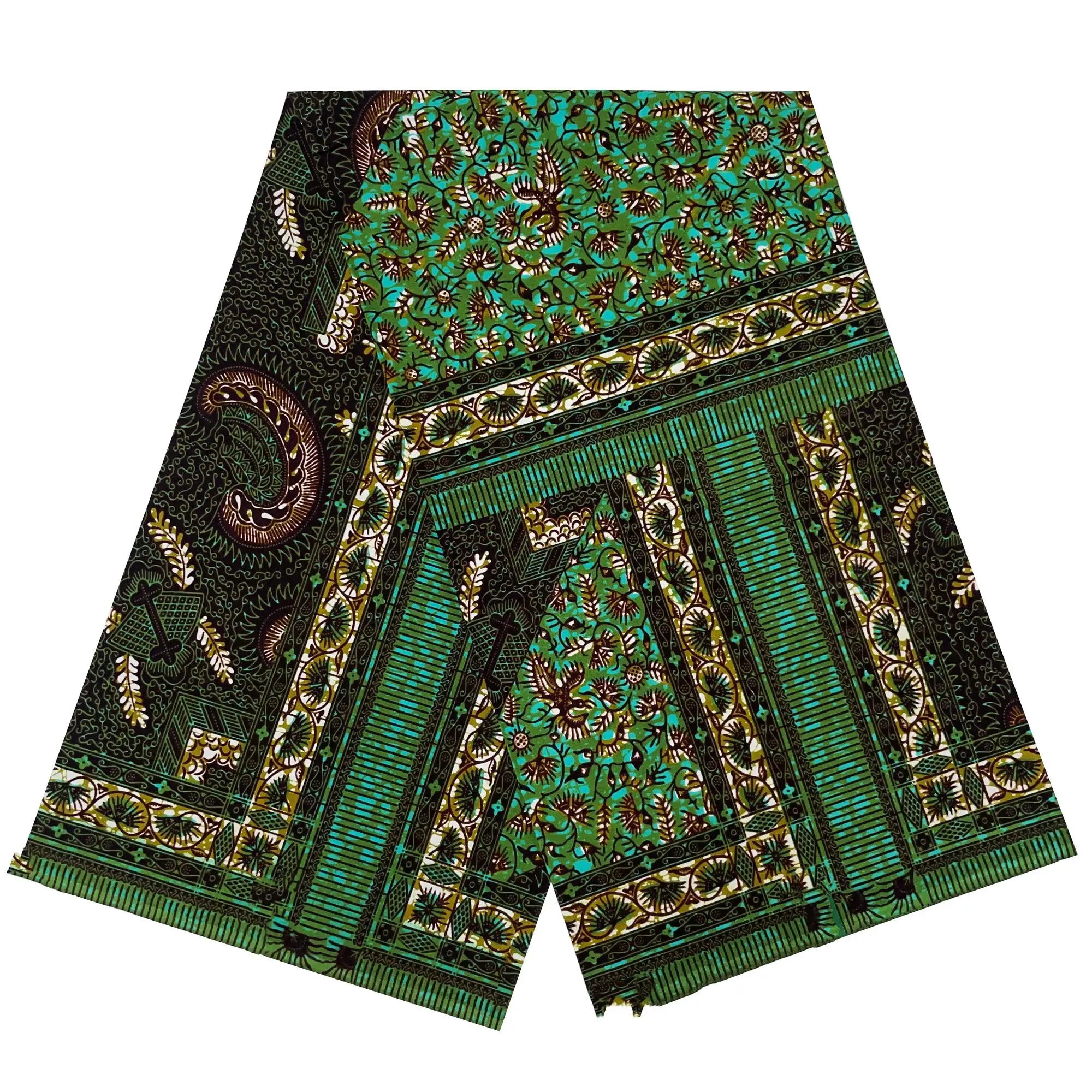 2024 новейшая ткань с принтом настоящий воск 100% хлопок африканская воском из