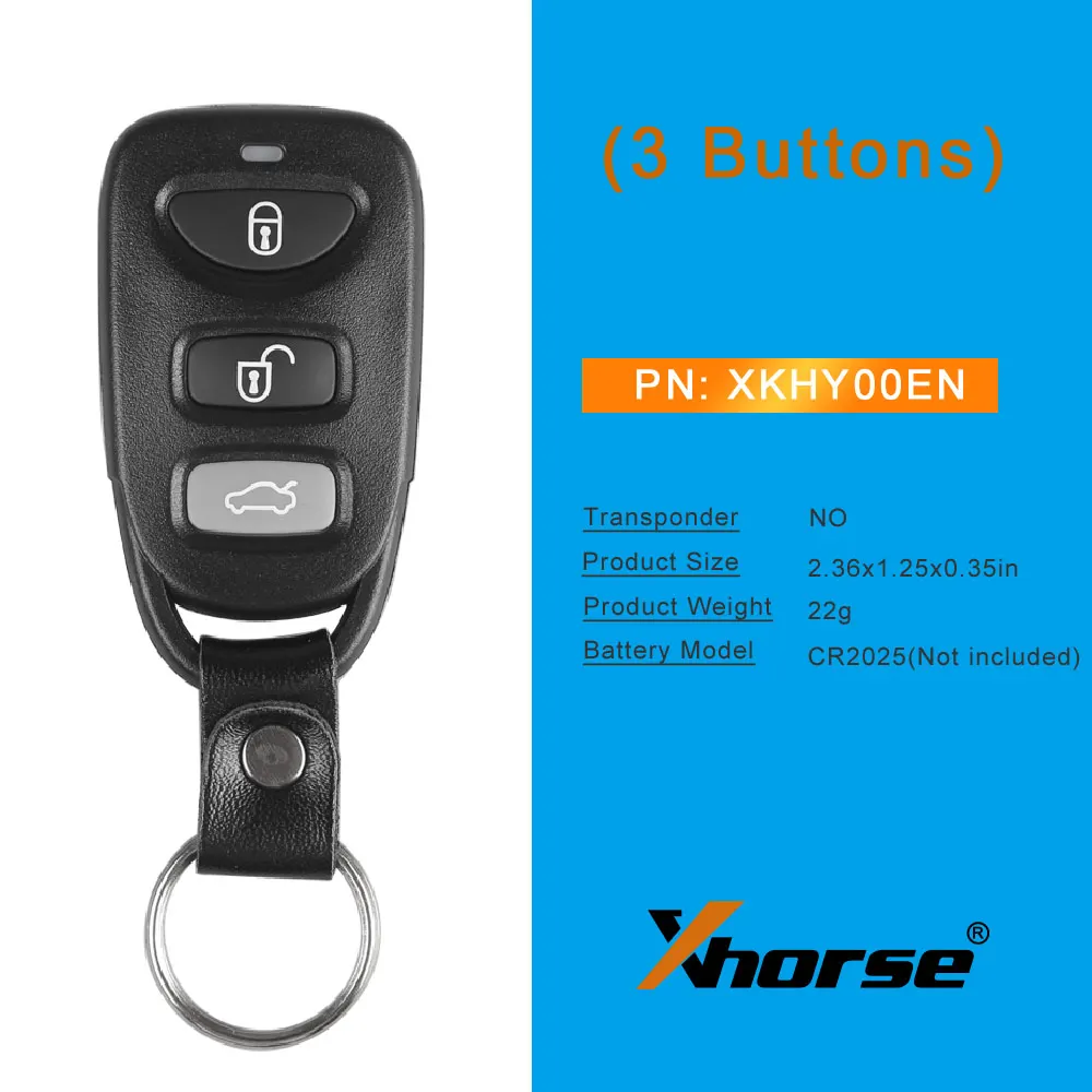 Универсальный пульт дистанционного управления Xhorse VVDI2 для Hyundai 3 кнопки проводной