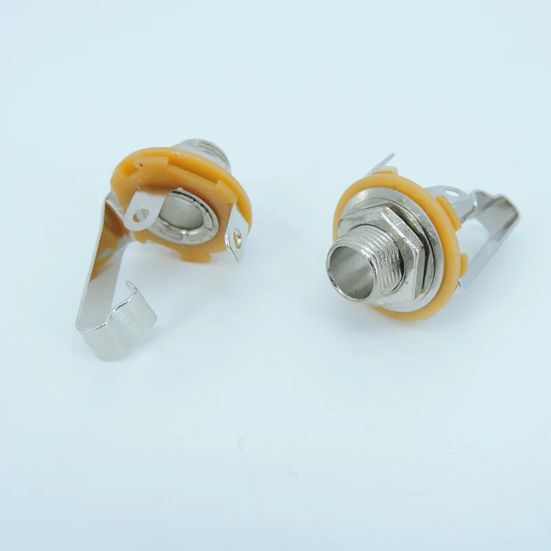 Гнездовой разъем для крепления на панели 6 35 5 2-полюсный моно аудиоразъем