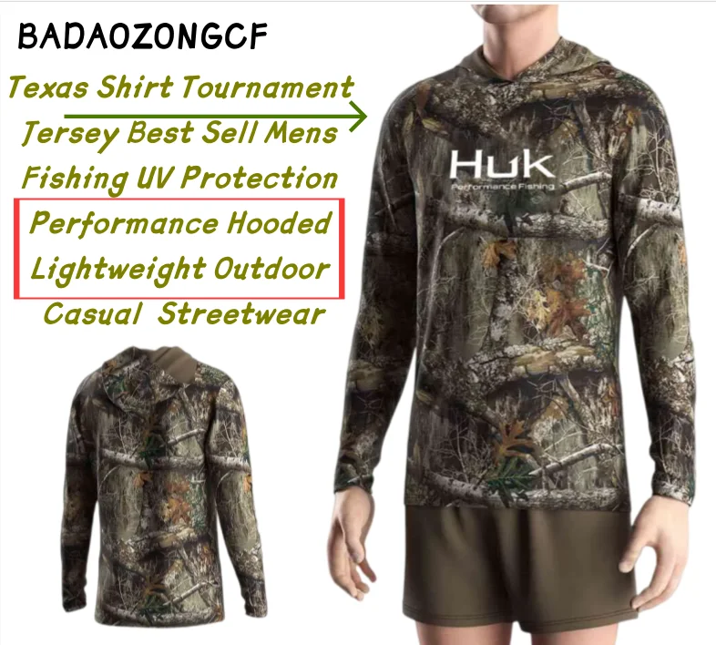 Фото Футболка Texas Shirt Tournament Jersey: Лидер продаж, мужская, для рыбалки, с УФ-защитой, функциональная, с капюшоном, легкая, для активного отдыха, повседневная, уличная одежда №1
